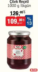 İLKGÜN ÇİLEK REÇELİ 1000 G fiyat ve kampanya bilgisi